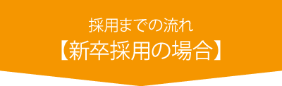 新卒採用までの流れ